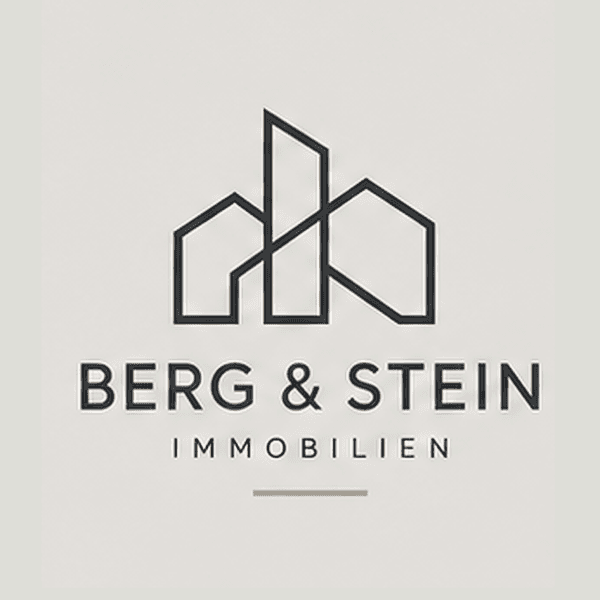 Logo-Konzept Berg & Stein Immobilien